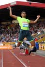 Michel Torneus in the long jump at the Sainsbury's Birmingham Grand Prix. Photos: David T. Hewitson/Sports for All Pics